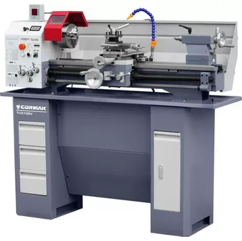Soustruh Univerzální soustruh CORMAK 310 x 900 230V se základnou + nože + otáčky vřetena.