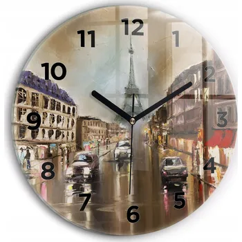 Hodiny Nástěnné hodiny Wallfluente vícebarevné 30 cm