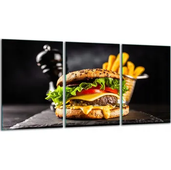 Obraz Krájecí deska TMK ArtDeko sklo 3 ks