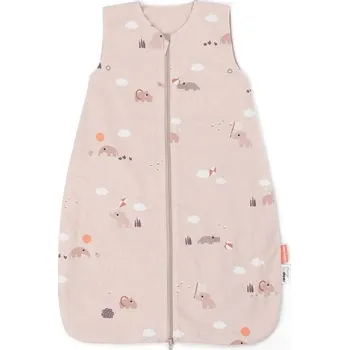 Spací pytel pro miminko DONE BY DEER Spací pytel Playground 90cm/Tog 1.0 růžový