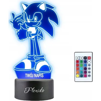 Lampička Noční lampa Plexido vícebarevná