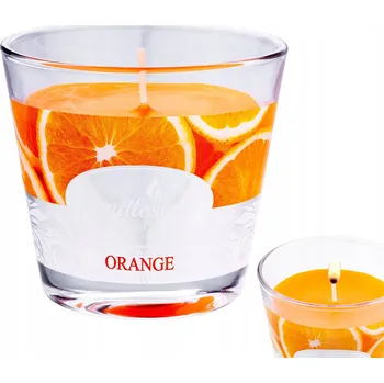 Svíčka VONNÁ SVÍČKA VE SKLE – Pomeranč (Pomerančová)