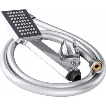 Tyč na sprchový závěs Gamma Caro, bodová ruční sprchová souprava, chromová, GMA-KAT00056