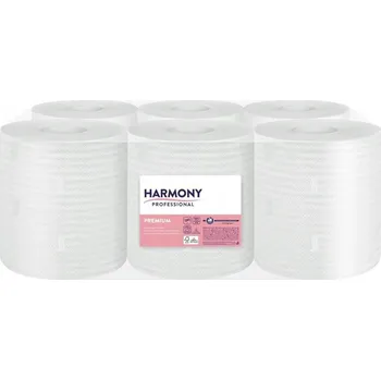 Papírový ručník Harmony ručník v roli Professional 2-vrstvý 24cm/110m/ 6ks MAXI celulóza, s