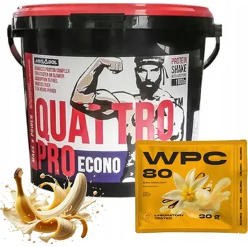 Protein Protein syrovátkový koncentrát - WPC Megabol prášek 1800 g příchuť banán