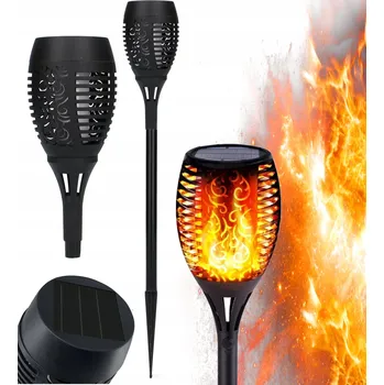 Venkovní osvětlení Solární lampa GardenLine černá 50 cm 1 ks