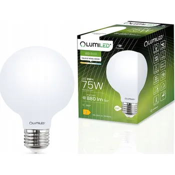Žárovka LED žárovka E27 Koule G95 8W = 75W 880lm 4000K Neutrální bílá 360° FILAMENT
