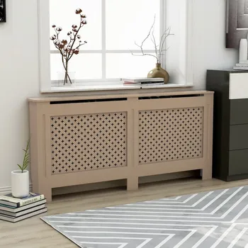 Radiátor vidaXL Kryt na radiátor 172 x 19 x 81,5 cm MDF
