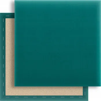 Obraz ČALOUNĚNÉ STĚNOVÉ PANELY MAGIC VELVET ČTVEREC Tyrkysová 50x50 cm