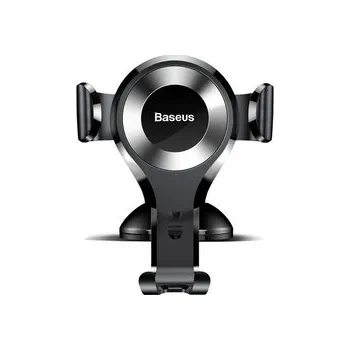 Držák do auta BASEUS GRAVITY s přísavkou černá/stříbrná