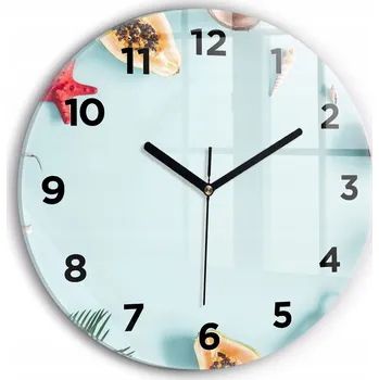 Hodiny Nástěnné hodiny Wallfluente vícebarevné 30 cm