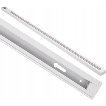Bodové svítidlo LED lišta pro lištový systém osvětlení 1m bílá s prostorem pro kabel