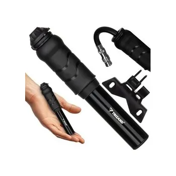 pumpička Praktická hustilka s držákem na rám kola černá, Trizand