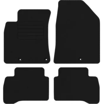 autokoberec Kobercové rohože Edecor velurové 4 ks