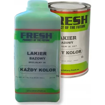 Lak na dřevo FRESH - Základní lak VELMI HLUBOKÁ ČERNÁ 1L