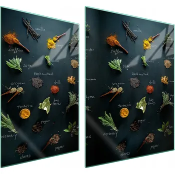 Obraz Skleněná ochranná deska na sporák 70x52 cm Kuchyně