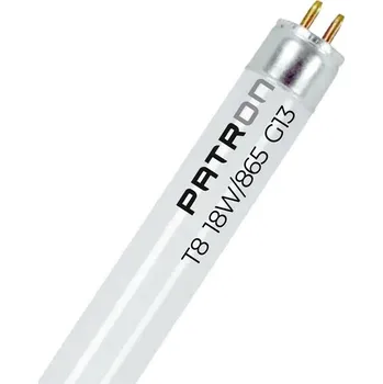 LED trubice Trubice zářivková 18W/865 T8 1060lm 6500K studená bílá 589mm PATRON 05763