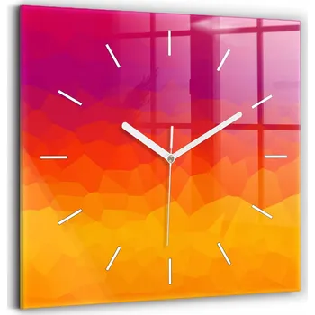 Hodiny Nástěnné hodiny Wallfluent modré 30 cm