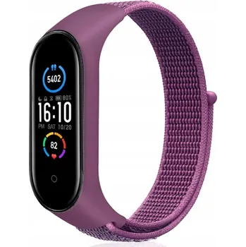 Příslušenství k chytrým hodinkám PÁSEK ŘEMÍNEK pro Xiaomi Mi Band 3/4/5/6 BARVA SUCHÝ ZIP