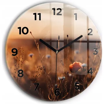 Hodiny Nástěnné hodiny Wallfluente vícebarevné 30 cm