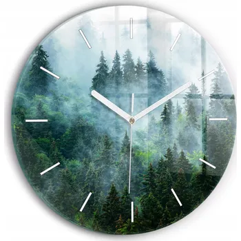 Hodiny Nástěnné hodiny Wallfluente zelené 30 cm