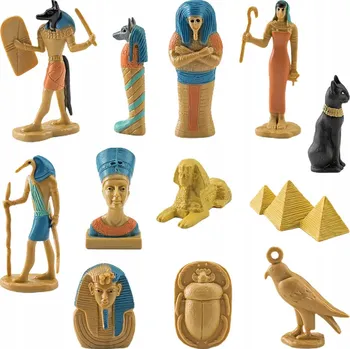 Figurka EGYPTSKÉ FIGURKY PYRAMIDA HRAČKY PRO DĚTI
