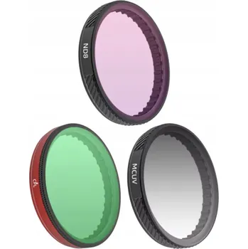 Sada 3X Polarizační Filtr CPL UV Szary ND8 do DJI Osmo Action 3 4 5 PRO