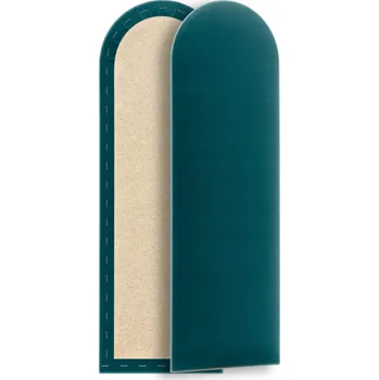 Obraz Čalouněný Panel Velur Plot 30x80 Tyrkysový Pro děti Čelo postele