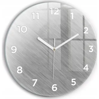 Hodiny Nástěnné hodiny Wallfluente šedé 30 cm