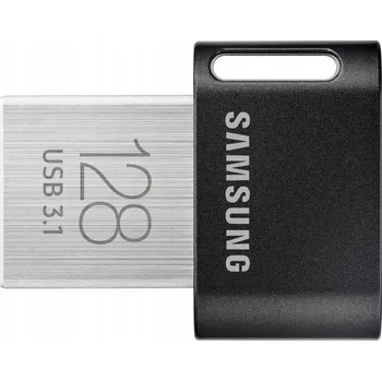 USB flash disk Flash disk Samsung FIT Plus 128 GB USB 2.0, USB 3.0, USB 3.1 šedý
