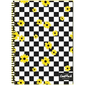 Sešit Sešit A4 s mřížkou CoolPack, 100 listů