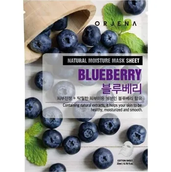 Pleťová maska ORJENA Pleťová maska s extraktem z americké borůvky 23 ml