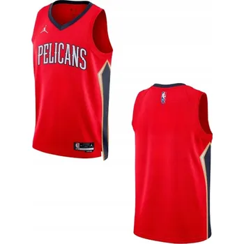 Pánské tričko Dres NBA Swingman Nike New Orleans Pelicans Statement DO9568-657 Velikost M