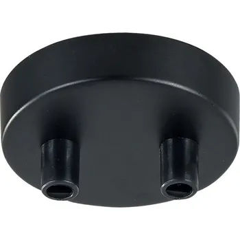 Maytoni Univerzální rozeta kruhová, 2 vývody, ⌀ 8 cm Barva: Černá