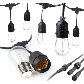 Venkovní osvětlení Světelný řetěz Focla 1800 cm, 15 LED, teplá bílá, IP65