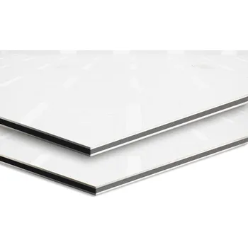 LED panel AL-Bond 2mm 2000x1000x2mm, bílá/bílá