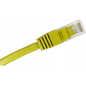 Síťový kabel Patchcord U/UTP Cat6 Alantec RJ45/RJ45 2m žlutý x1