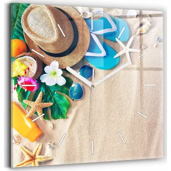 Hodiny Nástěnné hodiny Wallfluent, vícebarevné, 30 cm