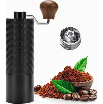 Mlýnek na kávu Ruční mlýnek ViO kovový 25 g černý