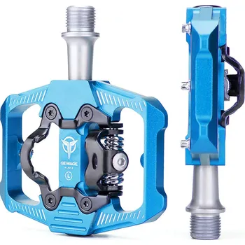 Pedál na kolo Platformové pedály Gewage GE162BLUE modré