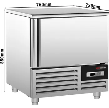 Lednice G.Gastro Commercial Blast Chiller - Auto‑defrost & condensate evaporation – 5× GN 1/1 – down to −40°C