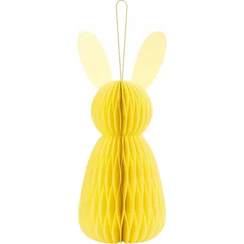 Obraz Papírová velikonoční závěsná dekorace - zajíc