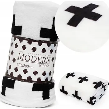 Prostěradlo Deka DOMAREX polyester 150 cm x 200 cm bílá