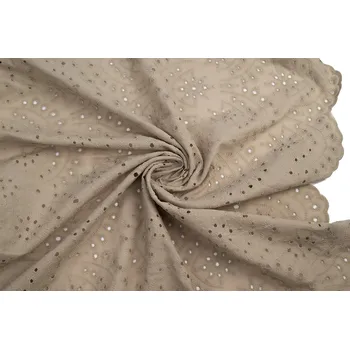 Madeira taupe vzor krajky