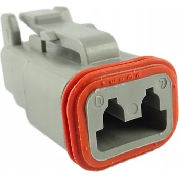 Elektrický konektor Kabelový konektor pro teplotní čidlo, 2-pinový konektor Deutsch DT06-2S