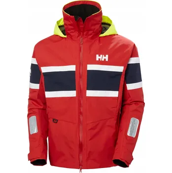 Pánská větrovka PÁNSKÁ BUNDA HELLY HANSEN SALT ORIGINAL JACKET ČERVENÁ (34422) M