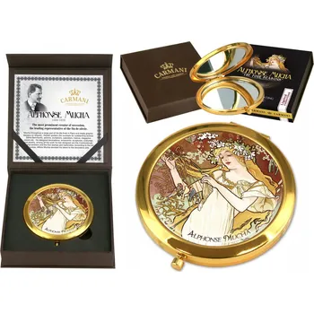 Kosmetické zrcátko Kapésní zrcátko, vícebarevné Carmani