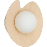 Dřevěné nástěnné světlo Kave Home Wilara 11 cm