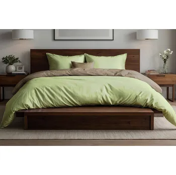 Povlečení DARRÉ Saténové povlečení Dubajská čokoláda Velikost: 140 x 200 + 70 x 90