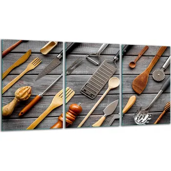 Obraz Krájecí deska TMK ArtDeko sklo 3 ks